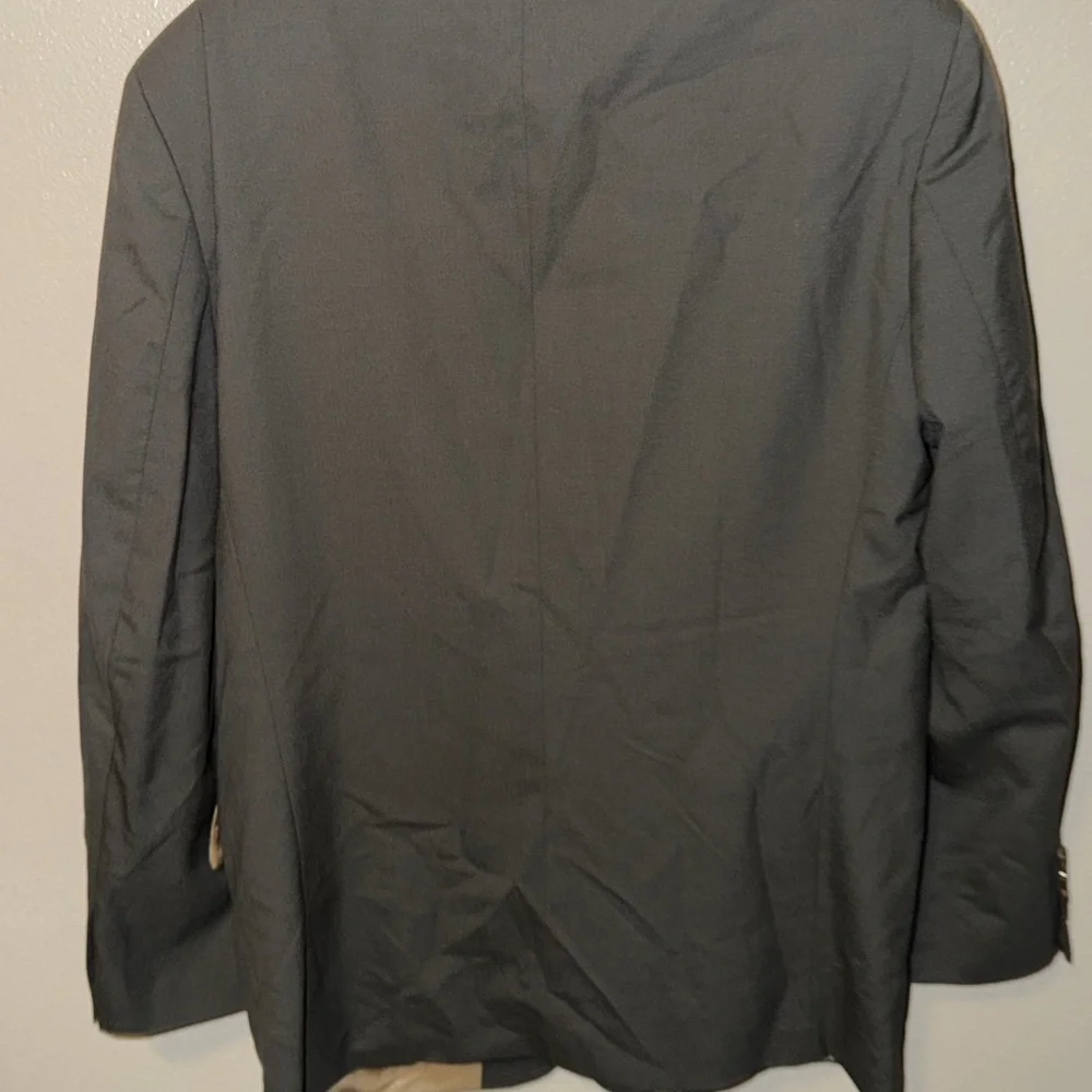 Oscar de la Renta Menswear 100% Wool Tailored Blazer 42R